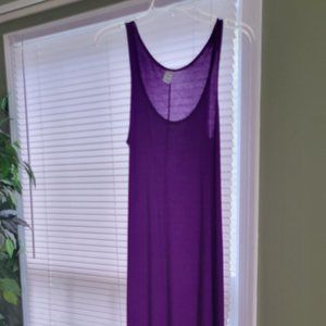 Old Navy Purple Maxi Dress Size Medium
